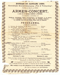Armen concert (26-1-1890)
